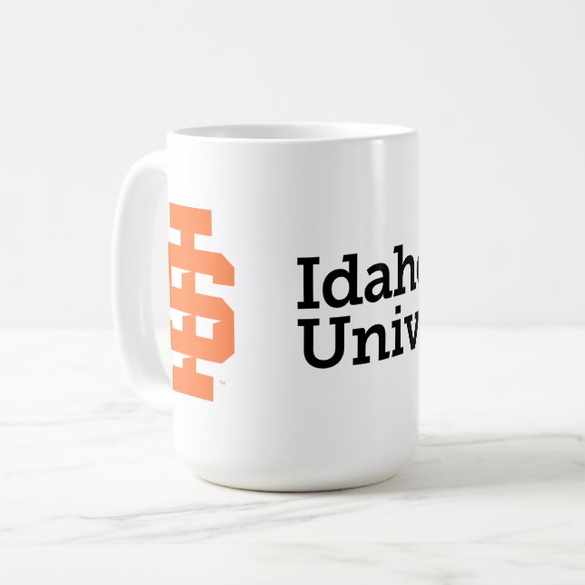 Idaho Staat University Offizielles Logo-Design Kaffeetasse (Vorderseite Links)
