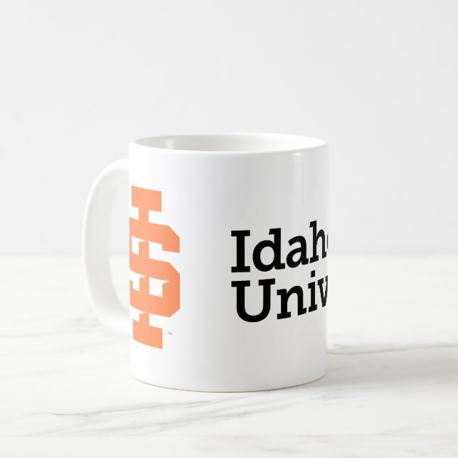 Idaho Staat University Offizielles Logo-Design Kaffeetasse (Vorderseite Links)