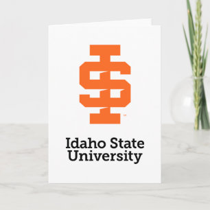 Idaho Staat University Offizielles Logo-Design Karte
