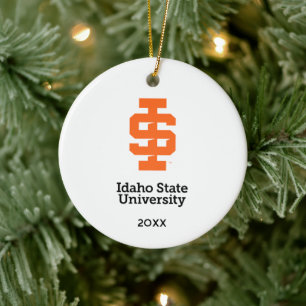 Idaho Staat University Offizielles Logo-Design Keramik Ornament