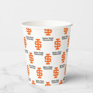 Idaho Staat University Offizielles Logo-Design Pappbecher