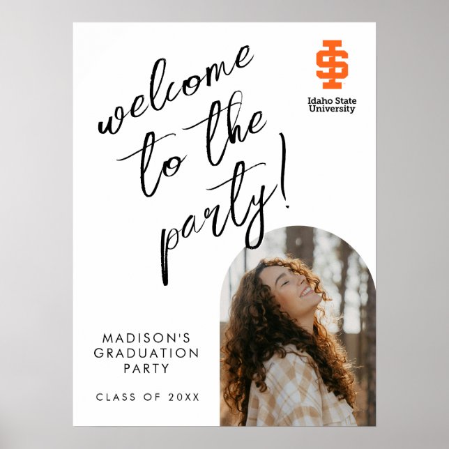 Idaho Staat University Offizielles Logo-Design Poster (Vorne)