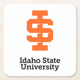 Idaho Staat University Offizielles Logo-Design Rechteckiger Pappuntersetzer