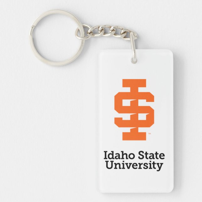 Idaho Staat University Offizielles Logo-Design Schlüsselanhänger (Vorderseite)