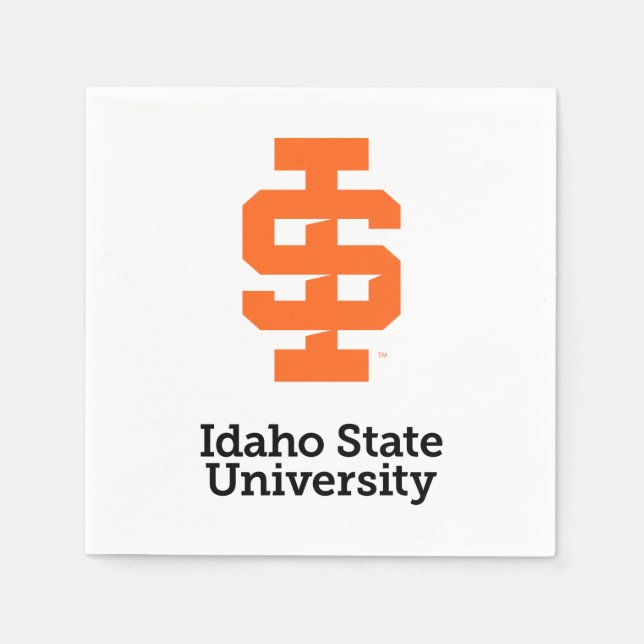 Idaho Staat University Offizielles Logo-Design Serviette (Vorderseite)
