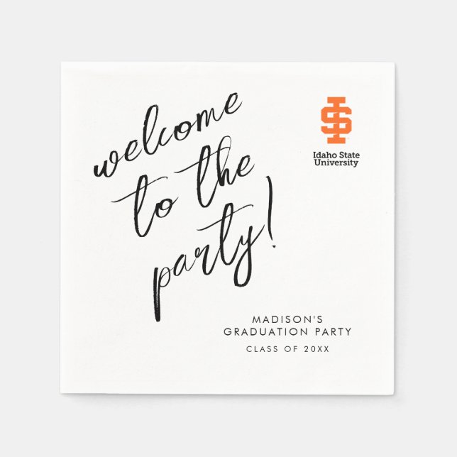 Idaho Staat University Offizielles Logo-Design Serviette (Vorderseite)