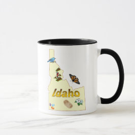 Idaho-Staats-Info-Tasse Tasse