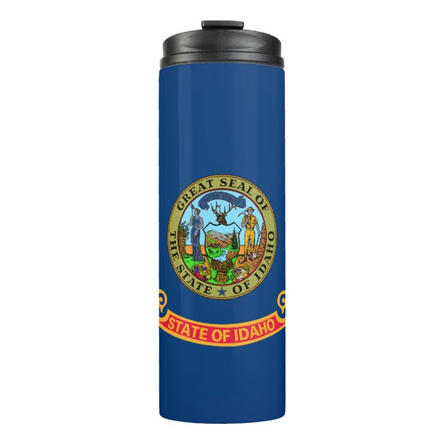 Idaho Staatsflagge Thermosbecher (Vorderseite)