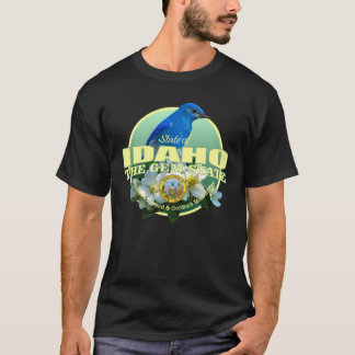 Idaho Staatsvogel-Blume Oversized T-Shirt