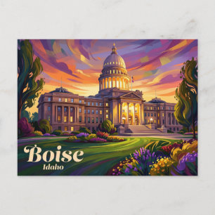 Idaho State Capitol USA Postkarte