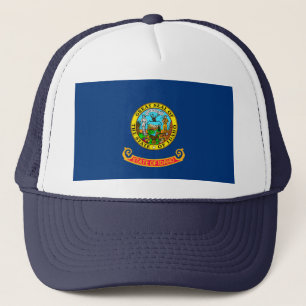 Idaho State Flag Design Truckerkappe
