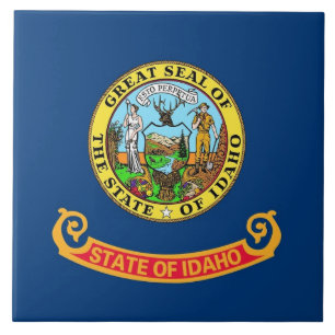 Idaho State Flag Tile Fliese