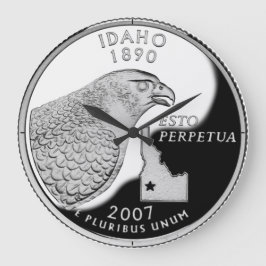 Idaho State Quarter Große Wanduhr