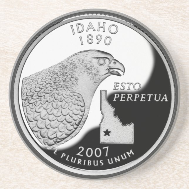 Idaho State Quarter Untersetzer (Vorne)