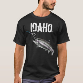 IDAHO STEELHEAD - HIER FISCHFISCHE - STREKENDE IDA T-Shirt