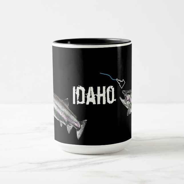 IDAHO STEELHEAD - HIER FISCHFISCHE - STREKT TASSE (Zentrum)