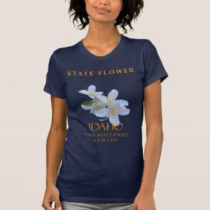 Idaho-Territoriumsblume Die Falsche Orange T-Shirt