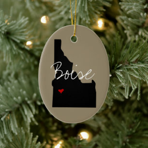 Idaho Town Keramikornament