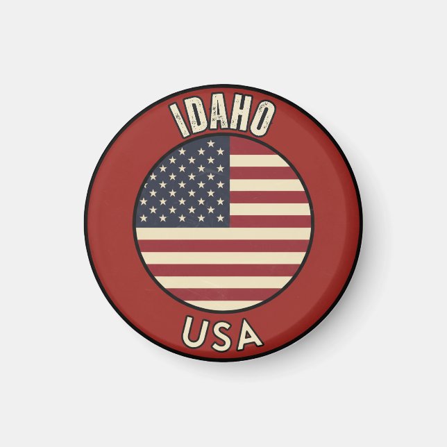 Idaho United States Magnet (Vorne)