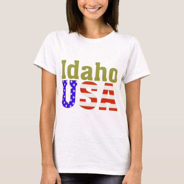 Idaho USA! T-Shirt (Vorderseite)