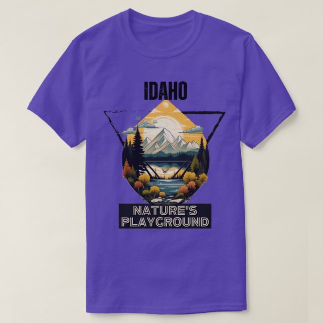 IDAHO vibes 2 T-Shirt (Design vorne)
