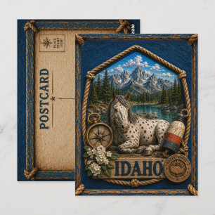 Idaho Vintage Reise Postkarte