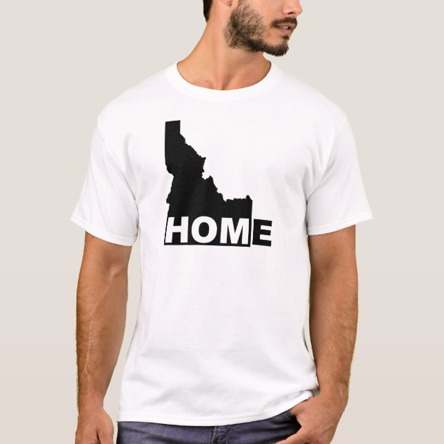 Idaho Zuhause weg Staat T - Shirt T-Shirts (Vorderseite)