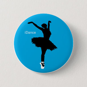 iDance (blau) Button