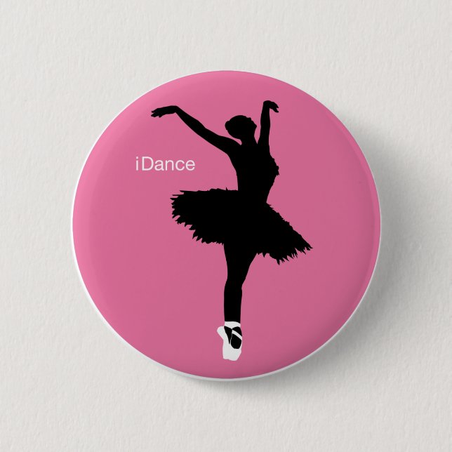 iDance (Rosa) Button (Vorderseite)