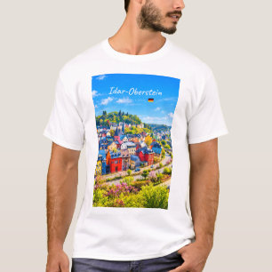 Idar-Oberstein, Deutschland - Bunte Stadt T-Shirt