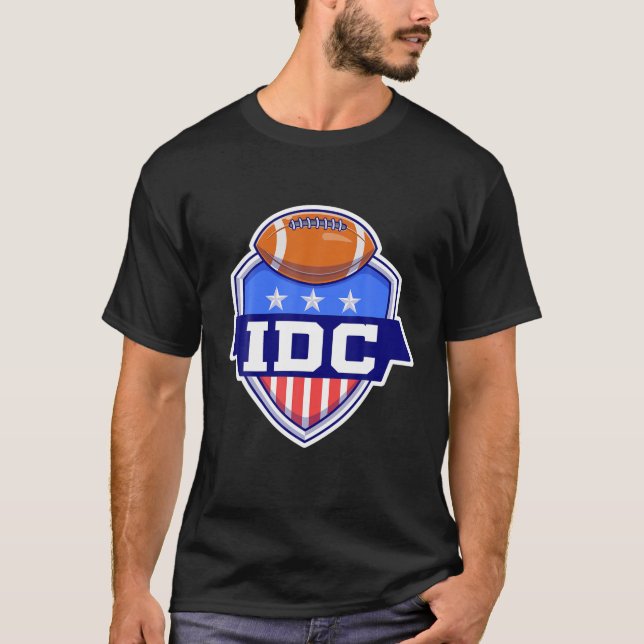 IDC American Football I Keine Sorge Fußball mehr T-Shirt (Vorderseite)