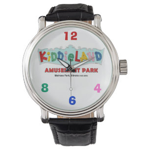 iddieland Melrose Park, IL, Textzeichen Armbanduhr
