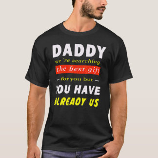 Idea 2022 Daddy Brithday T-Shirt