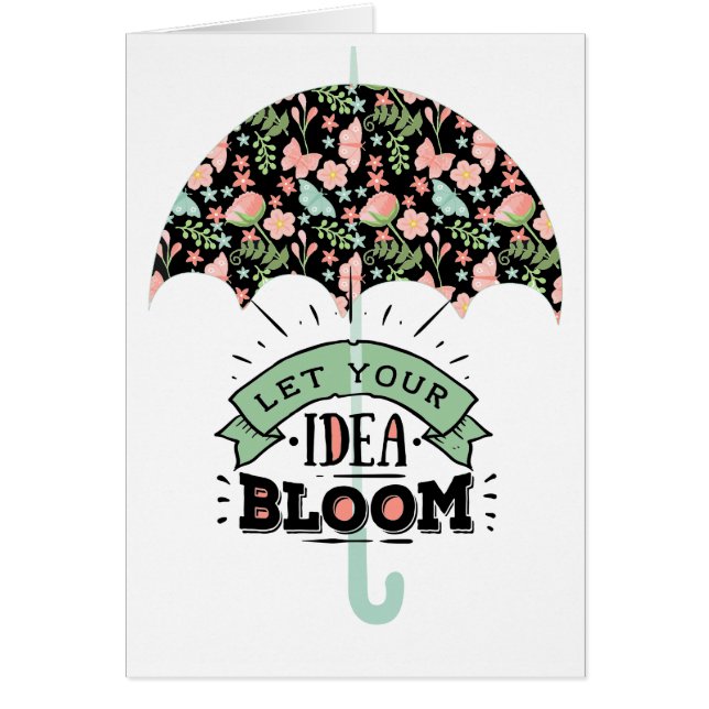 Idea Bloom Umbrella (Vorne)