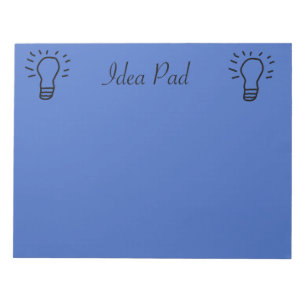 Idea Pad Blue Notizblock
