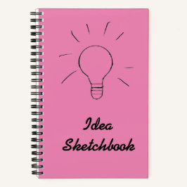 Idea Pink Sketchbook Notizbuch