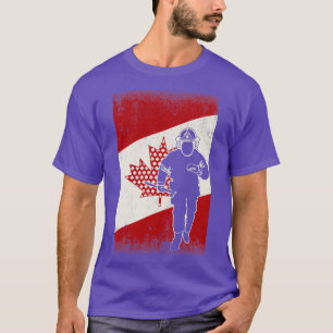 Ideal für dedizierte kanadische Feuerwehrleute Kla T-Shirt