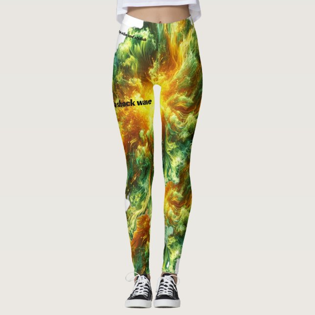 Ideal für diejenigen, die Liebe, aktiv und stilvol Leggings (Vorderseite)