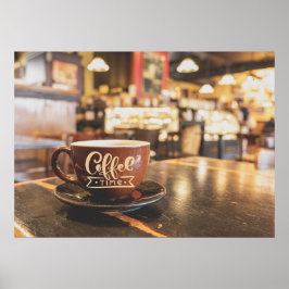 Ideal für Kaffeeliebhaber Poster