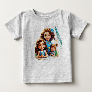 Ideal für kleine Mode und stilvolle Kids Baby T-shirt