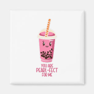Ideal für mich boba Perltee kawaii niedlich Magnet