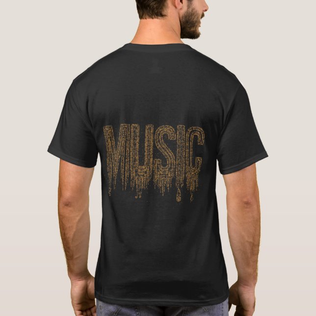 Ideal für Musikfestival T-Shirt (Rückseite)