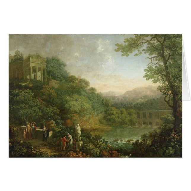 Ideale Landschaft, 1776 (Vorderseite (Horizontal))