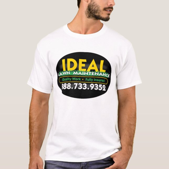 ideale Rasenwartung T-Shirt (Vorderseite)