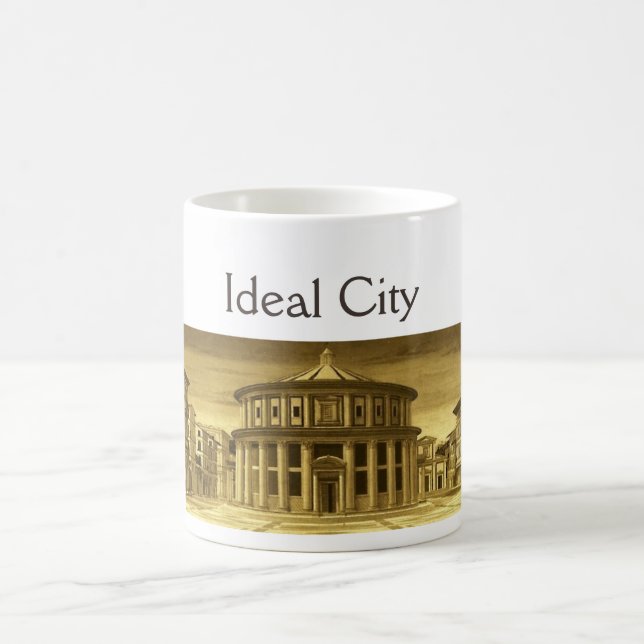 IDEALE STADT/RENAISSANCE-ARCHITEKTUR, ARCHITEKTGOL TASSE (Mittel)