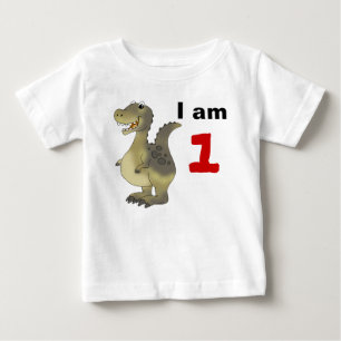 Idee eines Dinosaurier-Geburtstags Baby T-shirt