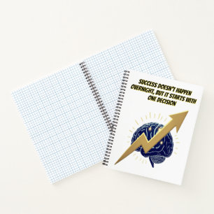 Ideen-Engine – Motivationsnotizbuch Notizbuch