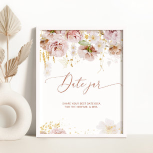Ideen für einen Graden-Date-Abend. Boho-Herbst-Dat Poster