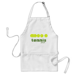 Ideen für einen Tennisspieler Schürze
