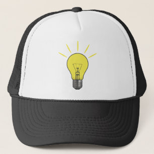 Ideen-Glühlampe Truckerkappe